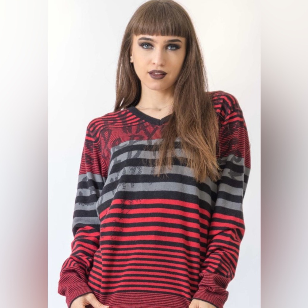 NWT Ed Hardy by Christian Audigier Unisex Large sweater- wool blend